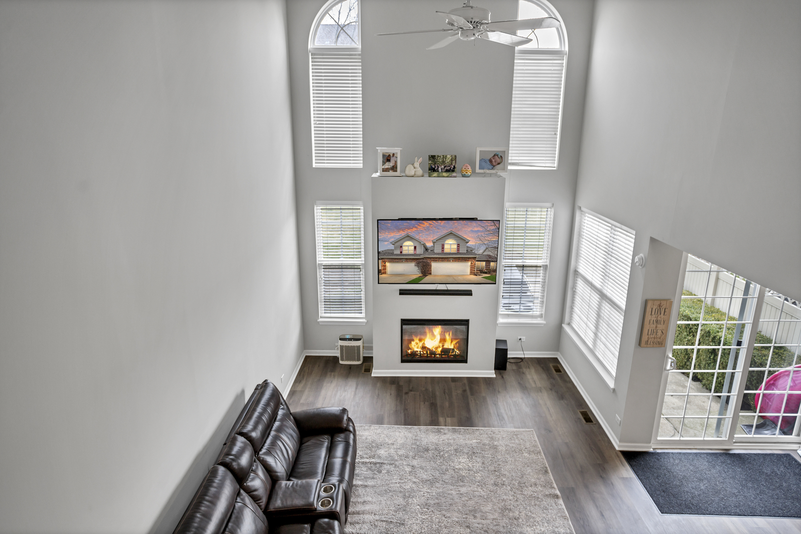 848 Pheasant Trail St. Charles, IL 60174 - Photo 15 of 30 a living room with furniture and a fireplace
