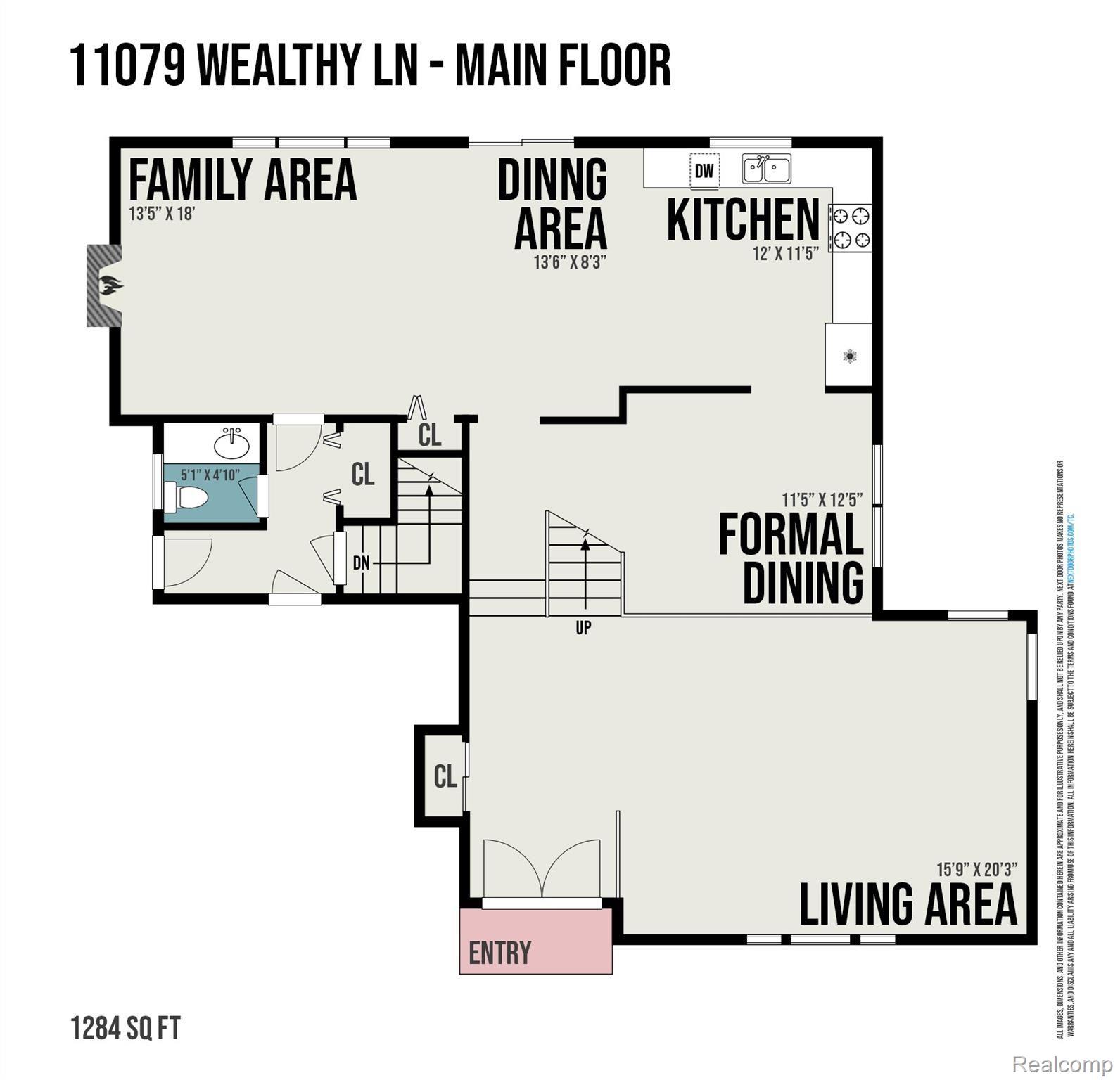 11079 Wealthy Lane Romeo, MI 48065 - Photo 15 of 17 Main floor.jpg
