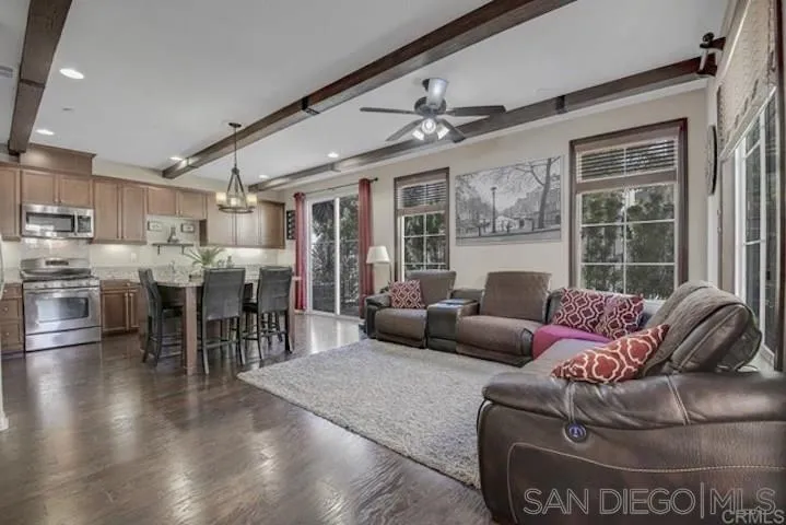 1535 Chert Drive San Marcos, CA 92078 - Photo 7 of 24 a living room with furniture and a large window