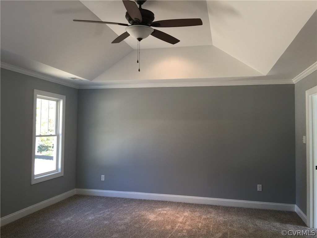 12246 Church Road Henrico, VA 23233 - Photo 7 of 9 Master bedroom with vaulted ceilings