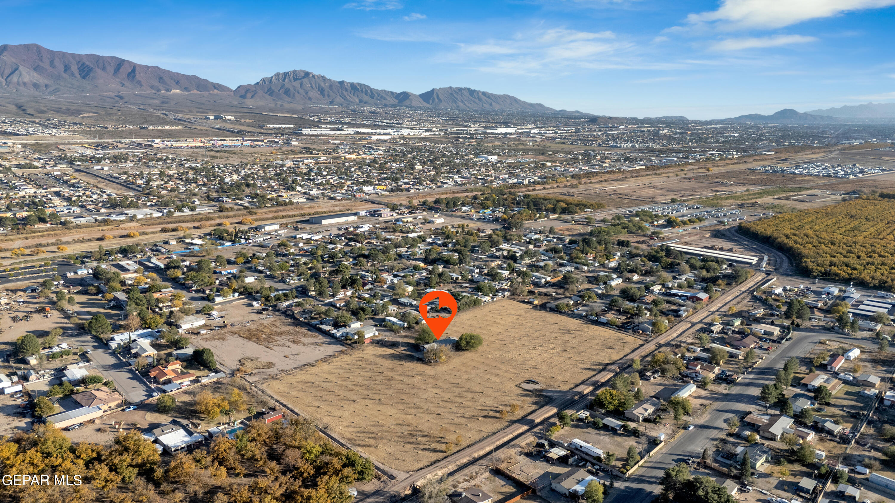 299 Tranquility Road Canutillo, TX 79835 - Photo 49 of 55 an aerial view of residential house and ocean