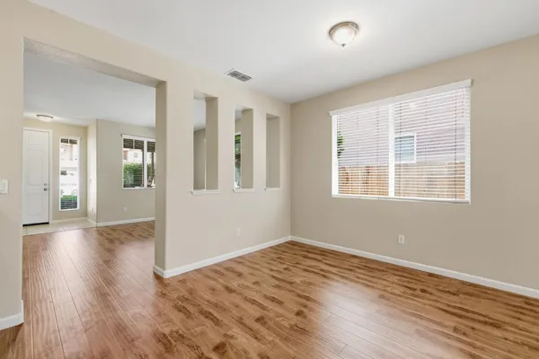 a view of a closet area