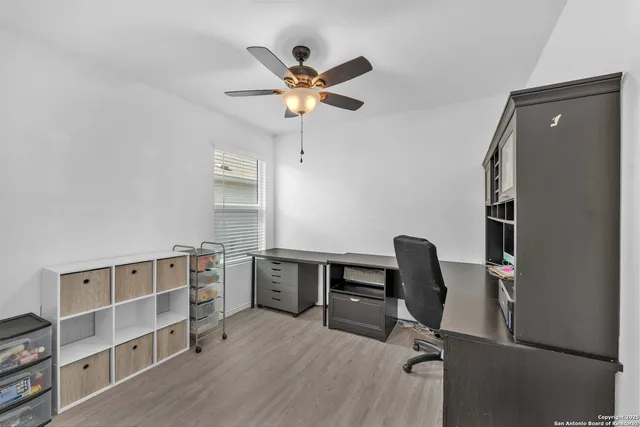 a view of closet area