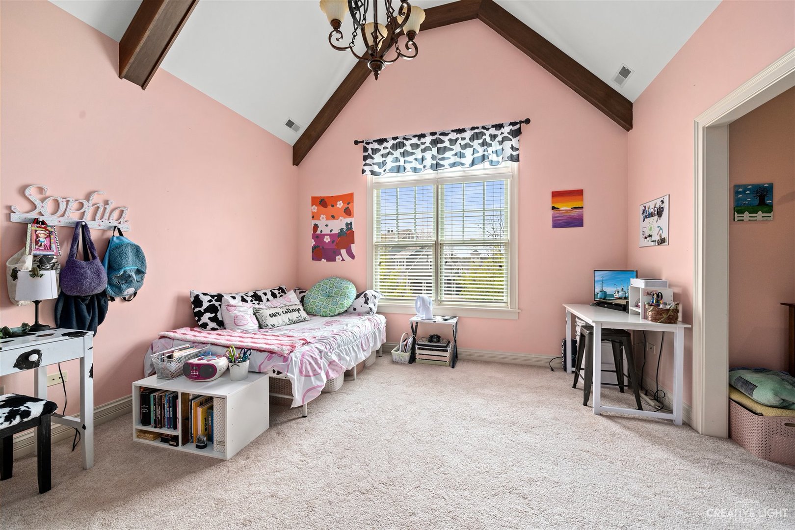 1749 Hunters Ridge Lane Sugar Grove, IL 60554 - Photo 29 of 45 a bedroom with furniture and a window