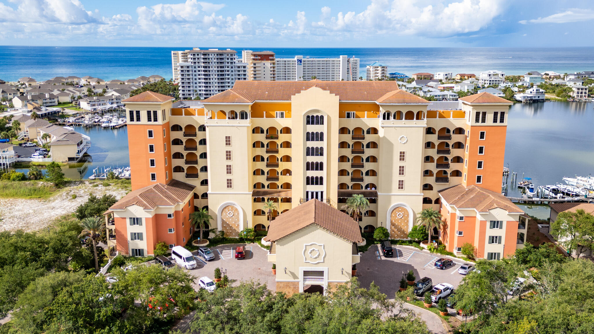 770 Harbor Boulevard, Unit 7E Destin, FL 32541 - Photo 38 of 50 a front view of a multi story building