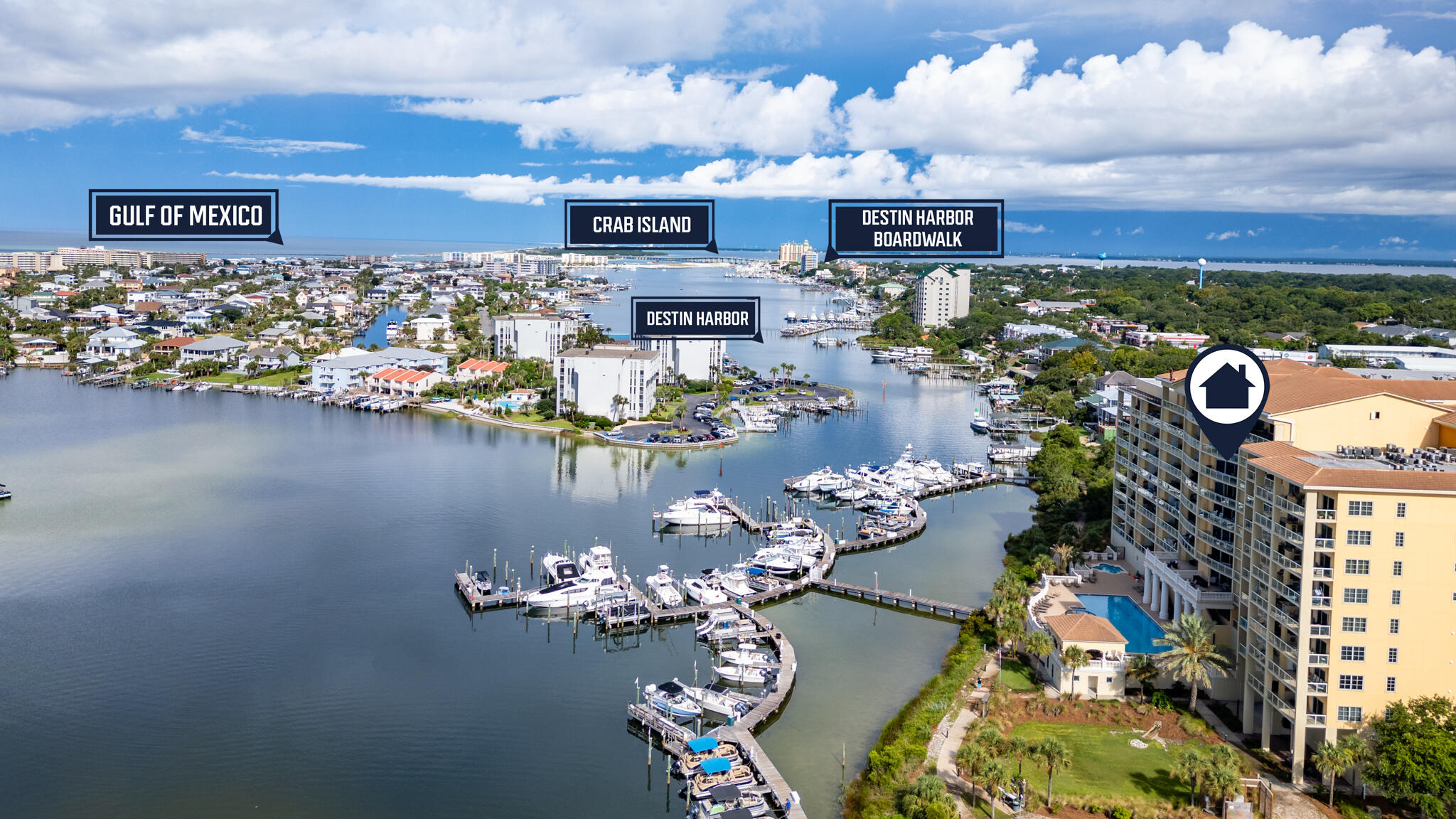 770 Harbor Boulevard, Unit 7E Destin, FL 32541 - Photo 4 of 50 a picture of flowers in a kitchen