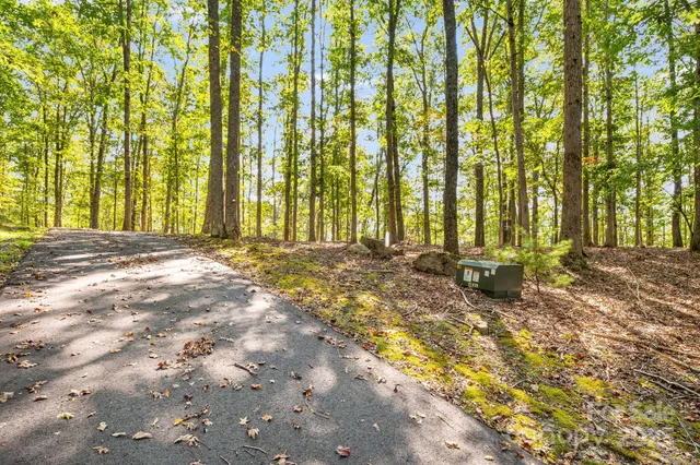 a view of a city with mountains in the background