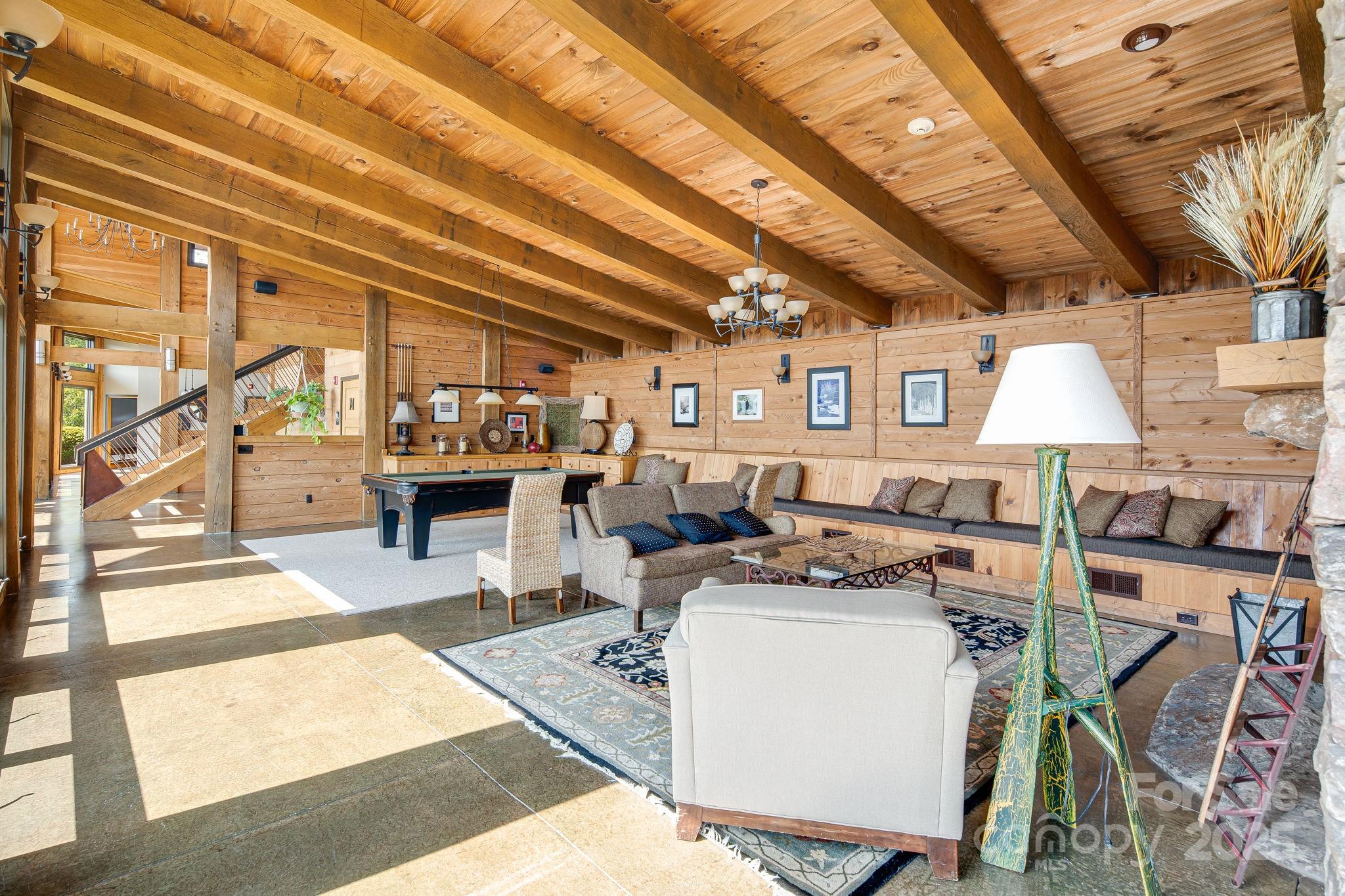 111 Wild Turkey Loop Marshall, NC 28753 - Photo 9 of 19 a view of a room with furniture and a kitchen