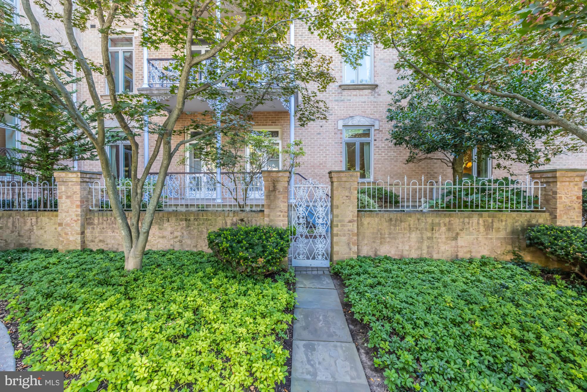 414 Old Lancaster Road, Unit 103 Haverford, PA 19041 - Photo 36 of 38 Gate to Private Terrace & Entrance to #103