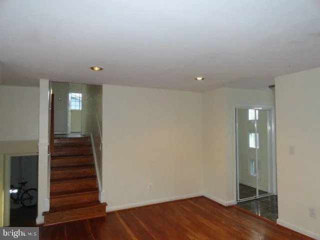 wooden floor in an empty room