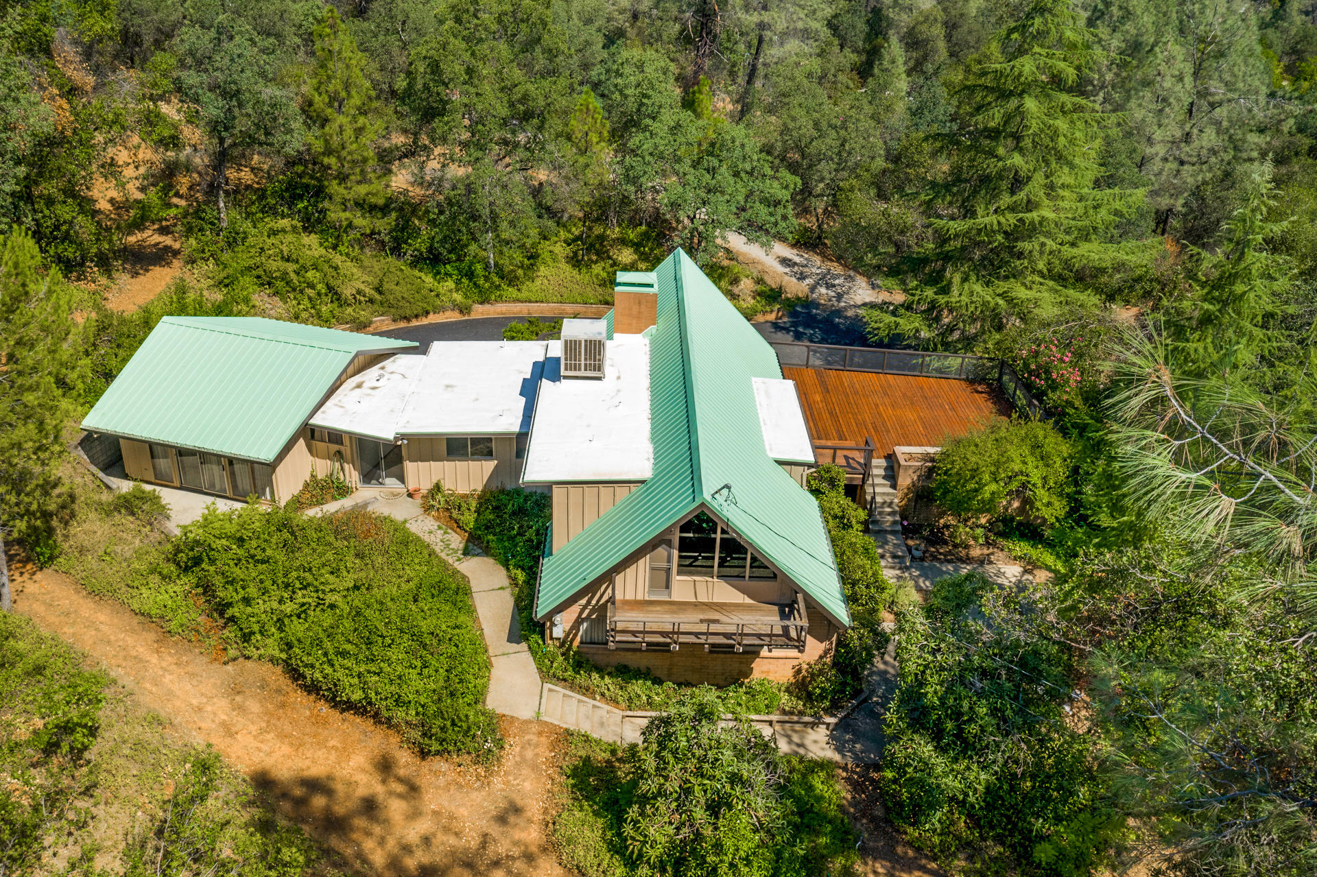17823 Press Road Redding, CA 96003 - Photo 29 of 33 an aerial view of a house