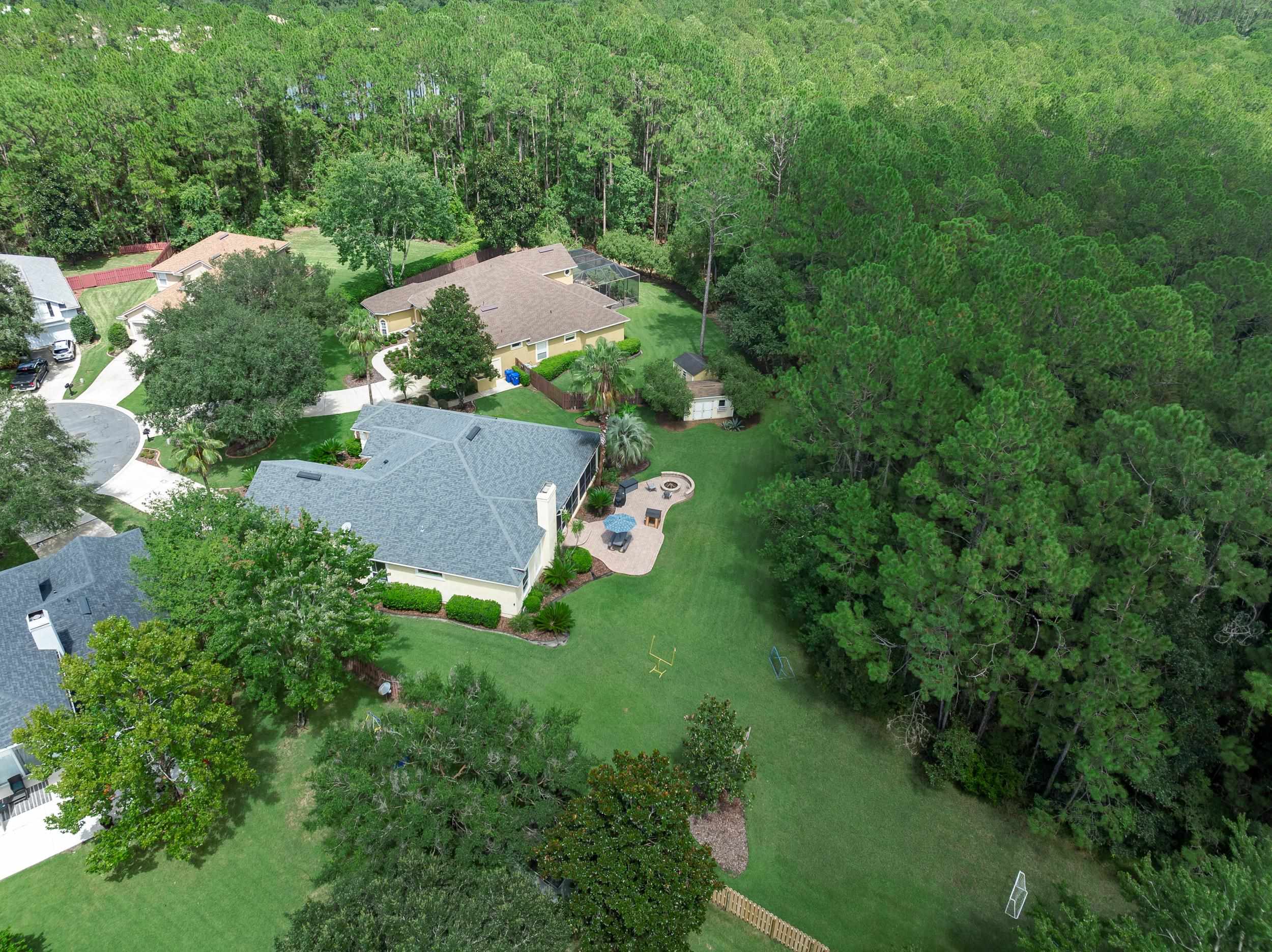 641 Pelham Road St. Augustine, FL 32092 - Photo 53 of 62 an aerial view of a house with yard