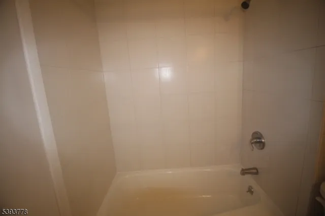 a close up of a bathtub