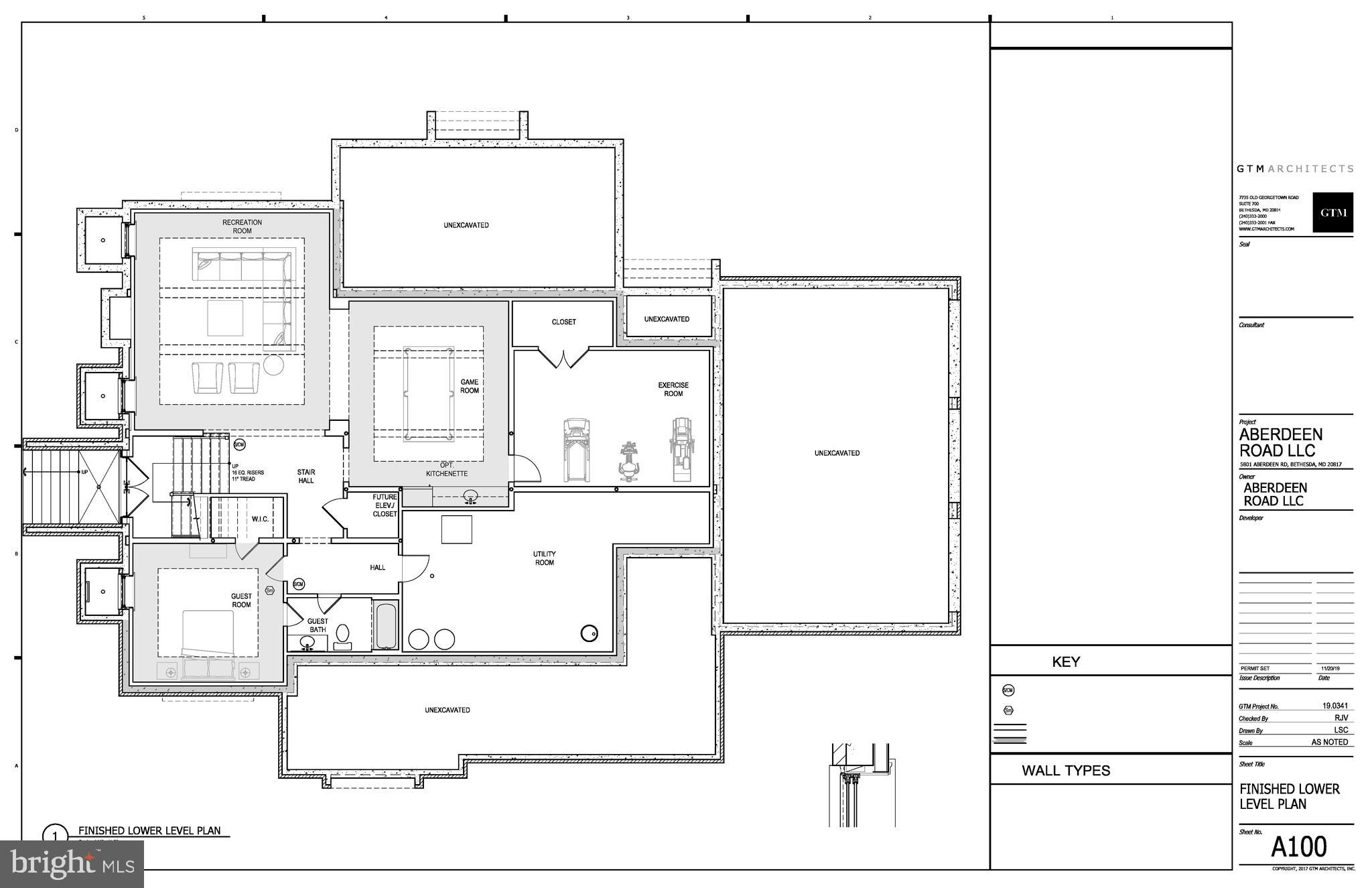 5801 Aberdeen Road Bethesda, MD 20817 - Photo 13 of 13 Floor Plan Bottom Floor