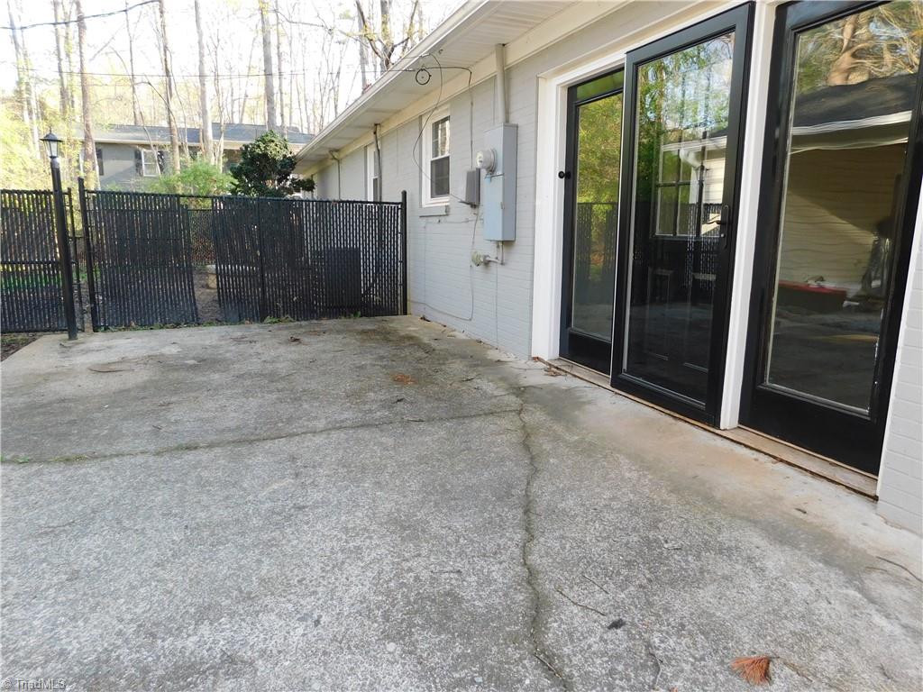 Undisclosed Address Elkin, NC 28621 - Photo 2 of 15 Rear of home, patio area