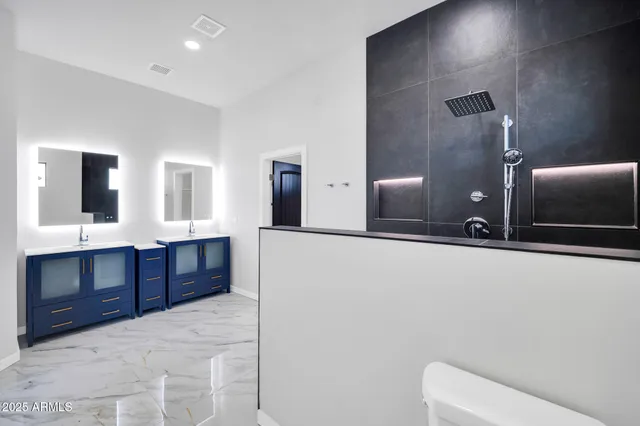 a bathroom with a sink and a toilet