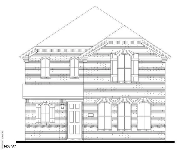 a close up of a house