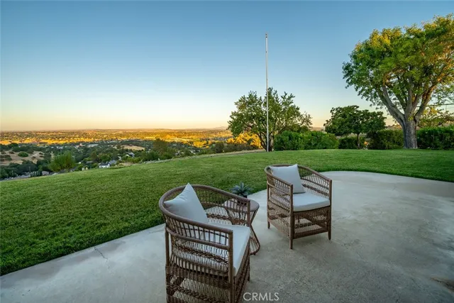 a view of a green field