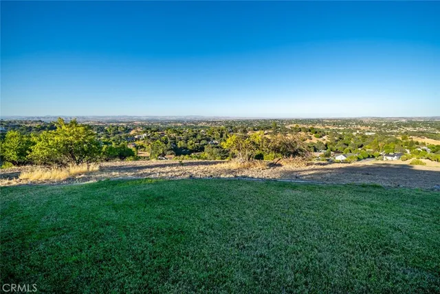 a view of yard with ocean view