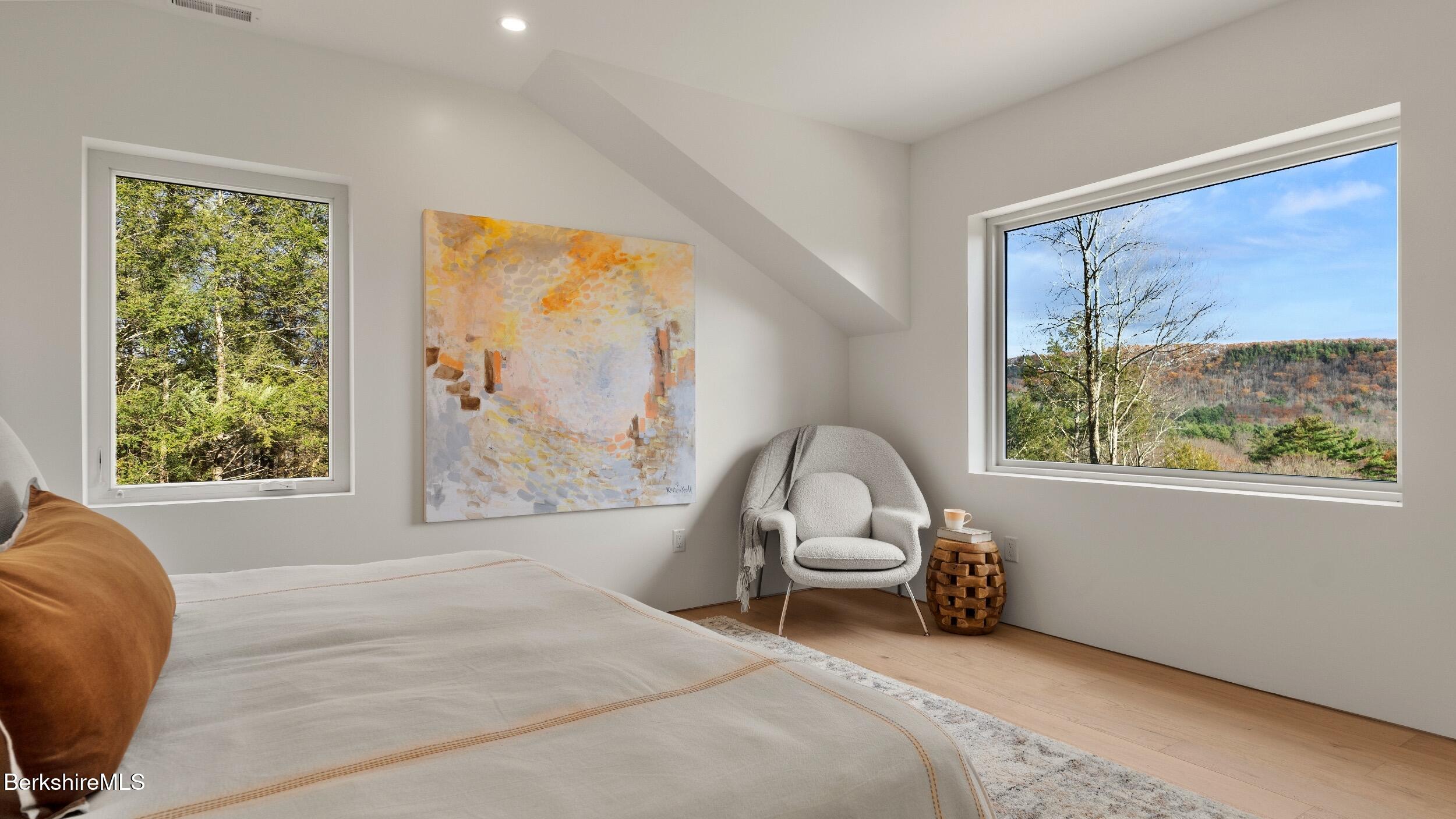 40 East Alford Road West Stockbridge, MA 01266 - Photo 31 of 51 a bedroom with a bed and a large window