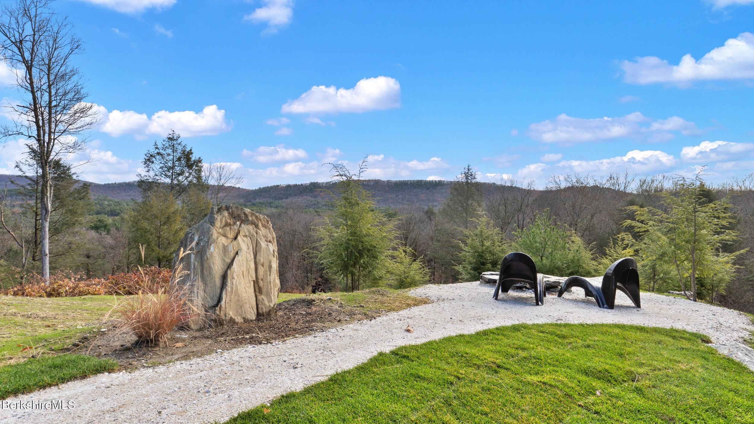 40 East Alford Road West Stockbridge, MA 01266 - Photo 46 of 51 a view of a swimming pool with a patio and a garden