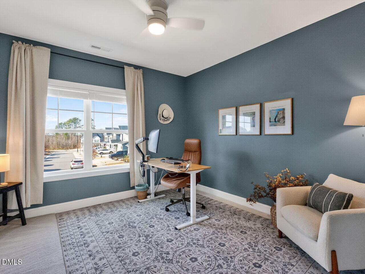 309 Toadstool Trail Wake Forest, NC 27587 - Photo 37 of 49 a workspace with furniture and a window