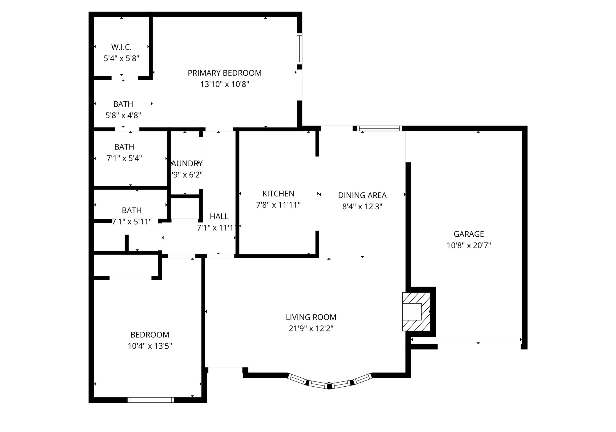 14020 Schroeder Road, Unit 126 Houston, TX 77070 - Photo 28 of 28 Floor plan