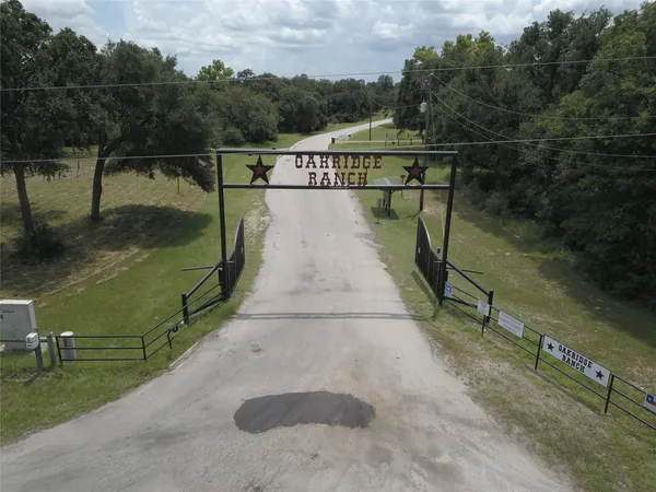 a view of a wooden bridge