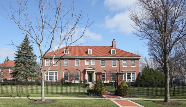 7600 Augusta Street River Forest, IL 60305 - Photo 24 of 25 a front view of a house with a yard