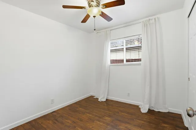 wooden floor in an empty room