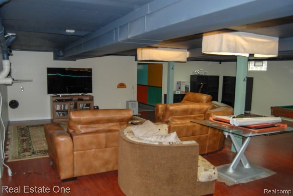 79995 Van Dyke Road Romeo, MI 48065 - Photo 36 of 58 Finished basement with rec. room