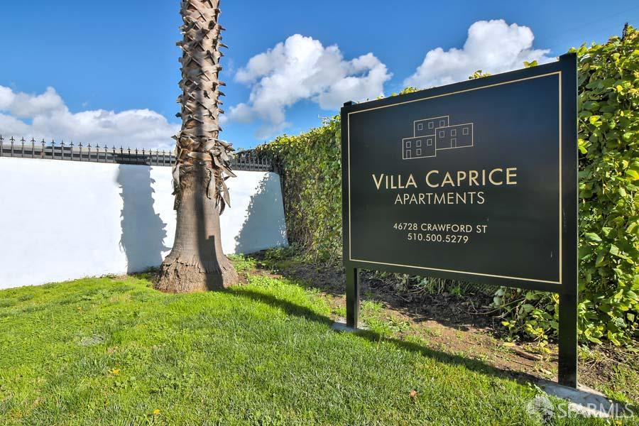 a sign on the side of the road