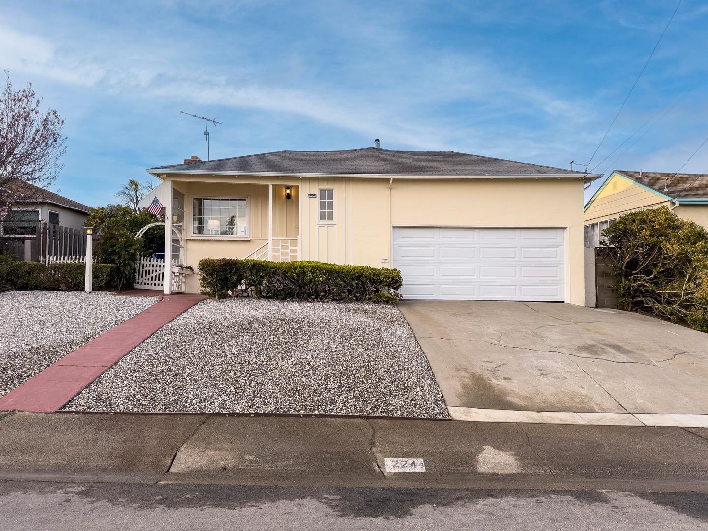224 Helen Drive Millbrae, CA 94030 - Photo 2 of 42 a front view of a house with a yard