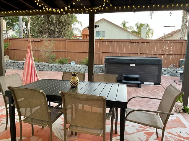 a view of balcony and patio