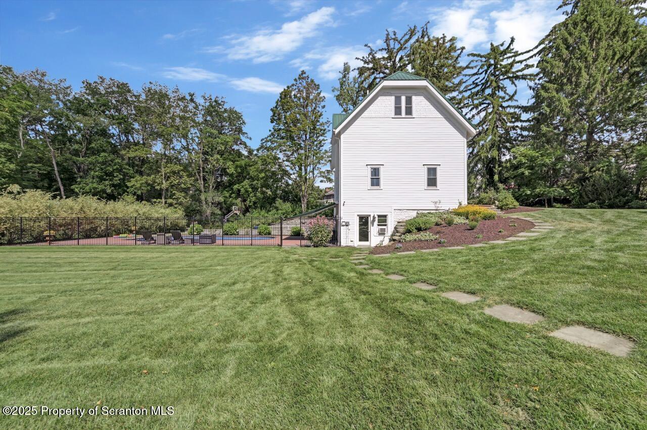 215 Fairview Road Clarks Green, PA 18411 - Photo 129 of 148 a front view of house with garden