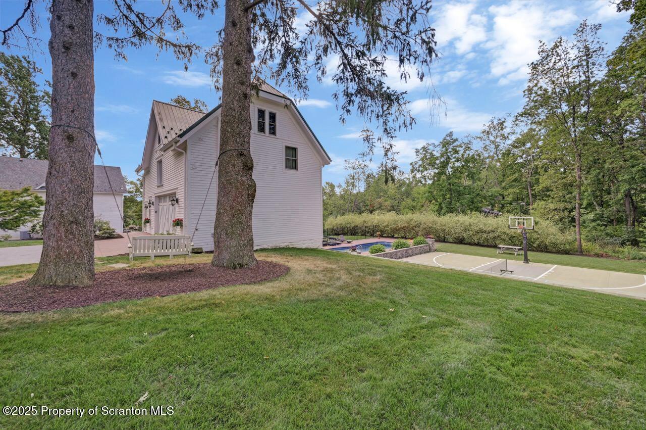 215 Fairview Road Clarks Green, PA 18411 - Photo 133 of 148 a view of backyard of house with green space