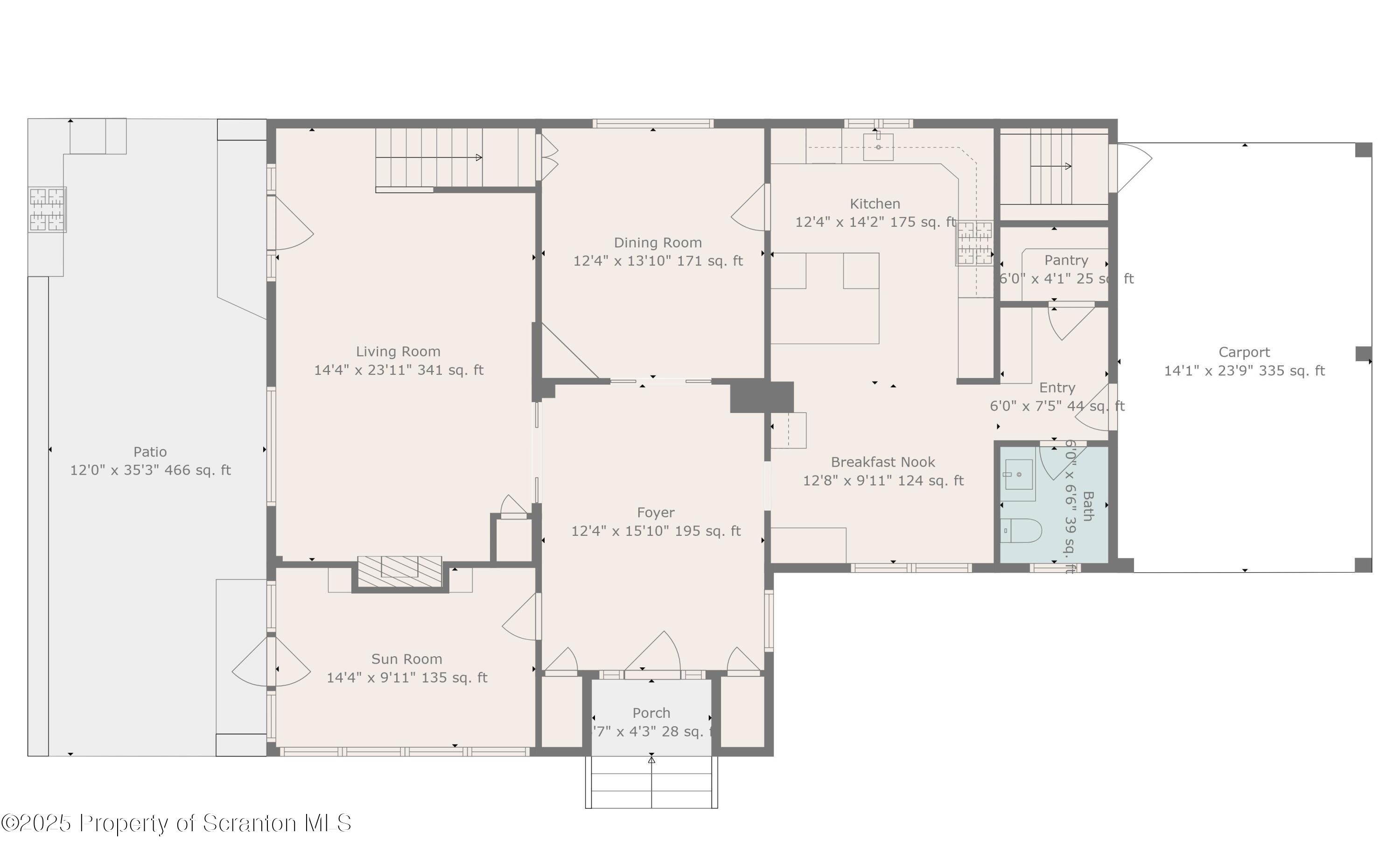 215 Fairview Road Clarks Green, PA 18411 - Photo 38 of 148 1st Floor