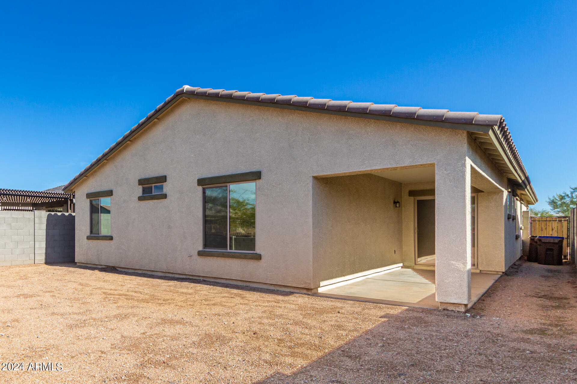 1832 South Hayley Road Apache Junction, AZ 85119 - Photo 29 of 30 a view of a house with a backyard