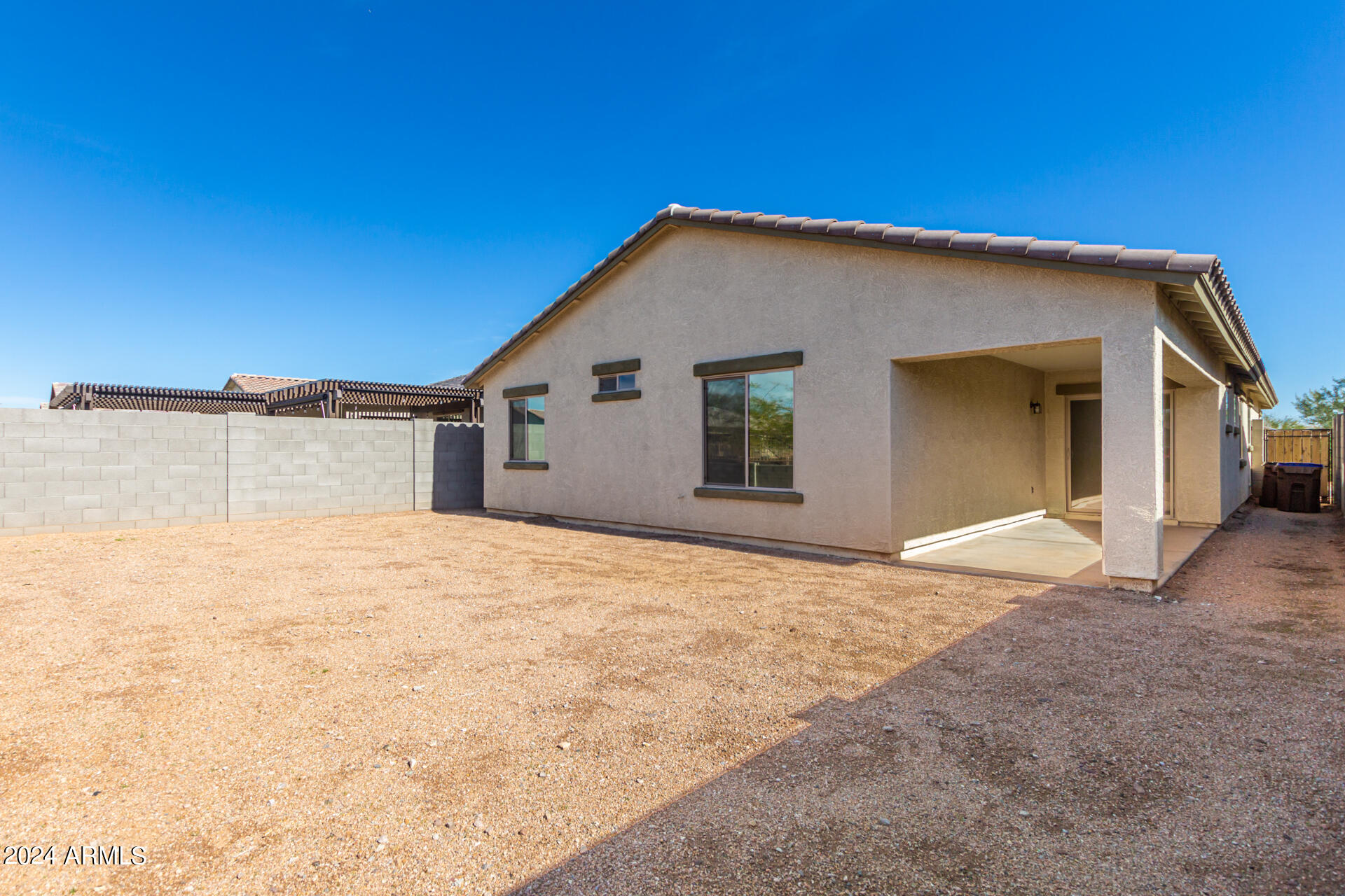 1832 South Hayley Road Apache Junction, AZ 85119 - Photo 9 of 30 a view of a house with a backyard