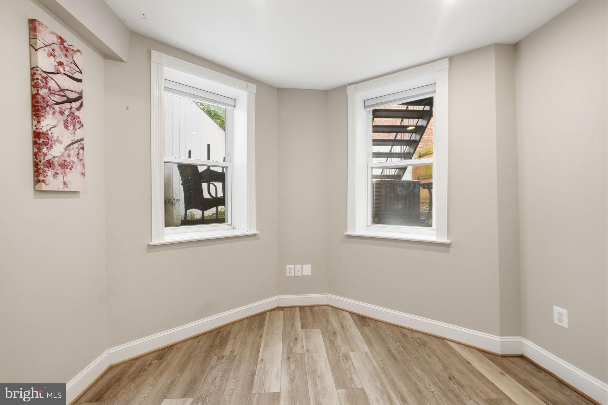 706 12th Street Northeast Washington, DC 20002 - Photo 36 of 49 a view of a room that has a window in it