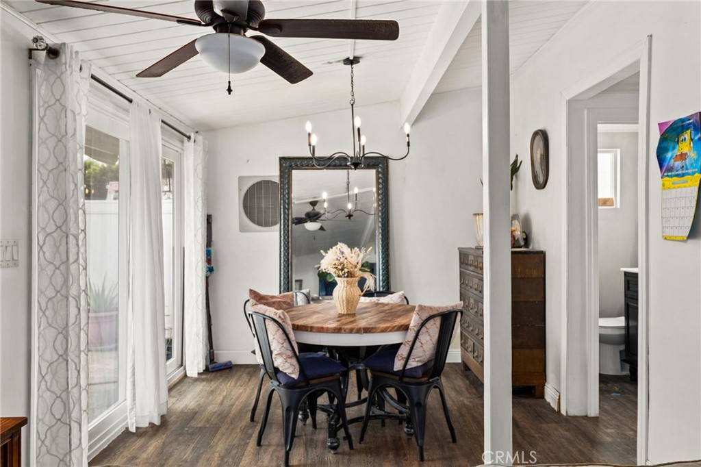 5208 North Leaf Azusa, CA 91702 - Photo 11 of 34 a dining room with furniture and chandelier