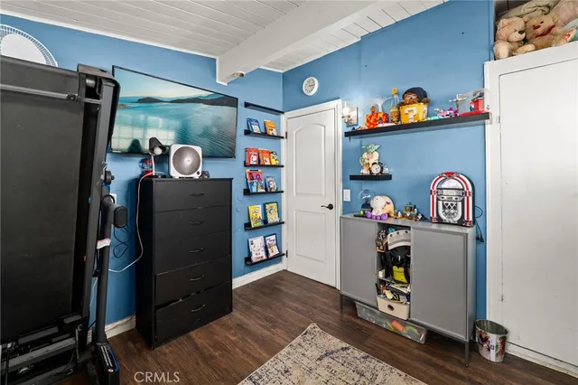 a room with storage and utility