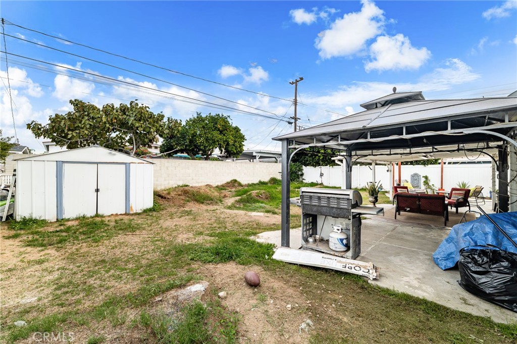 5208 North Leaf Azusa, CA 91702 - Photo 26 of 34 a view of a porch with furniture and a fireplace