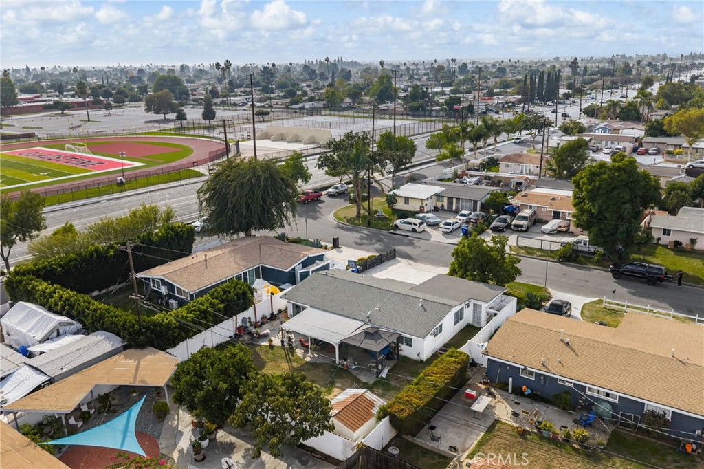 5208 North Leaf Azusa, CA 91702 - Photo 30 of 34 an aerial view of a swimming pool and outdoor space