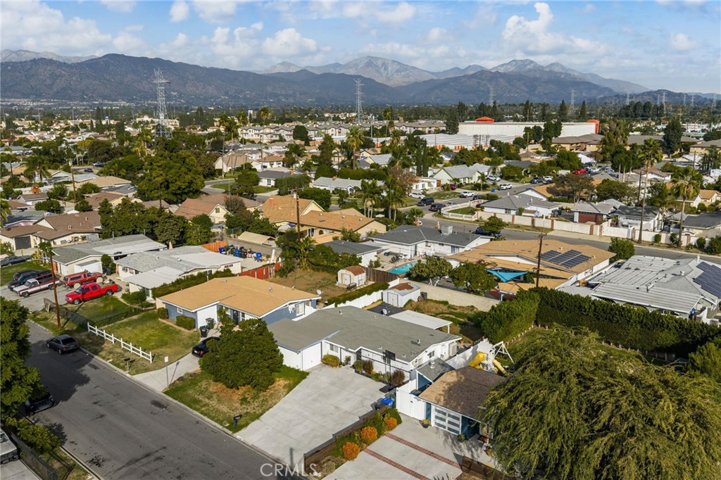 5208 North Leaf Azusa, CA 91702 - Photo 34 of 34 an aerial view of residential houses with outdoor space