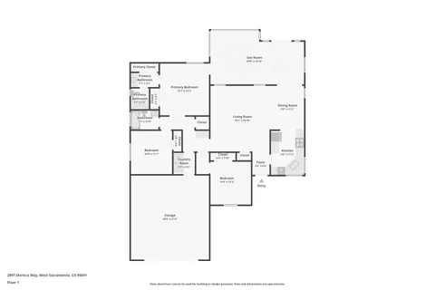 $449,900 | 2897 Mareca Way, West Sacramento, CA 95691