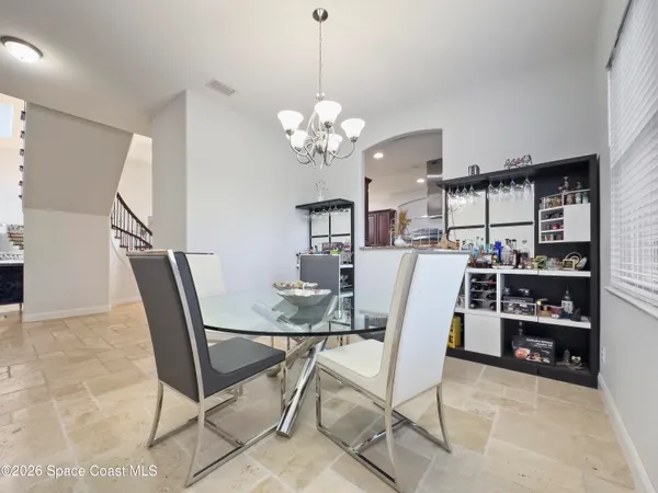 a living room with furniture and window