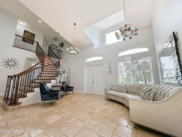 a view of entryway and hall