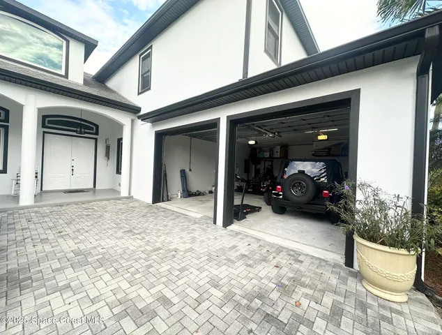 a view of outdoor space with swimming pool