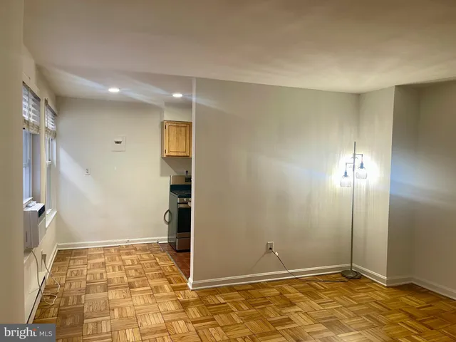 a view of empty room